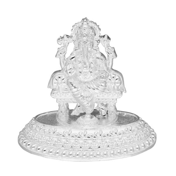 Ganesha Silver Idol