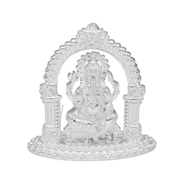 Ganesha Silver Idol