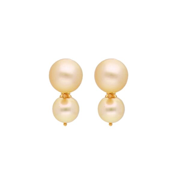 22KT Studs Style Classic Gold Earrings