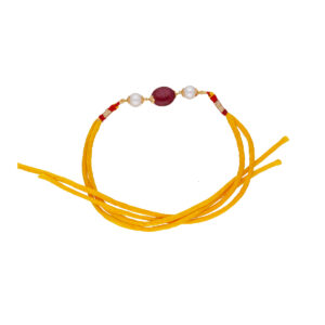 22kt Ruby Gold Rakhi