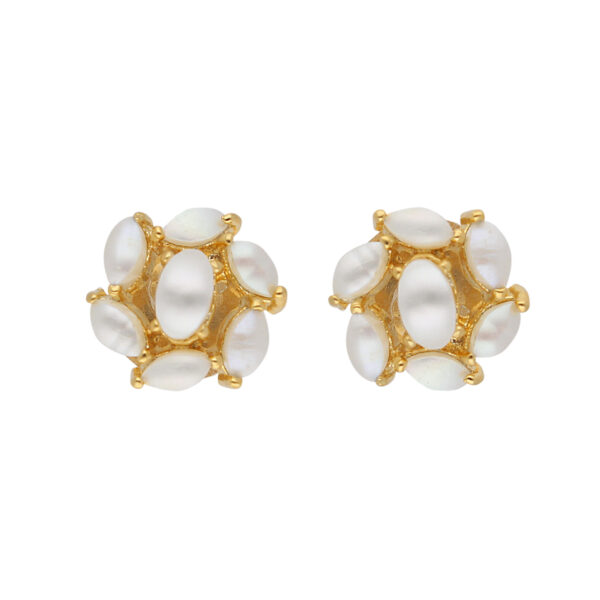 Floral Pearl Earrings