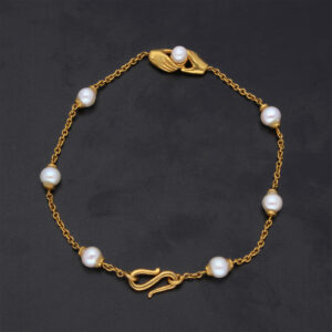 22KT Fusion Style Handcrafted Gold Bangles & Bracelets