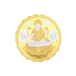 5 Gram Designer Laxmi Silver coin