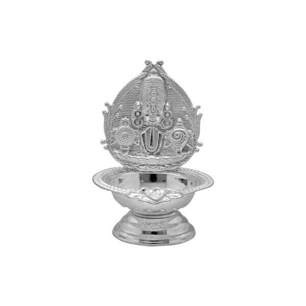 Govinda Silver Diya