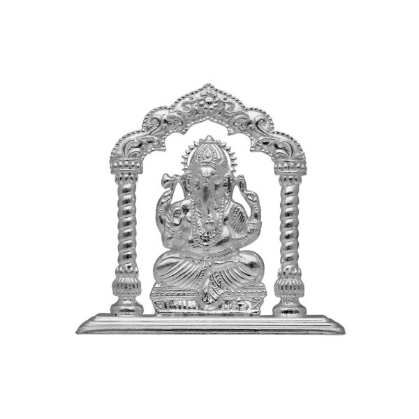 Goddess Ganesh idol in Mandapam