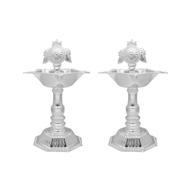 120 Grams Samay Silver Diya's