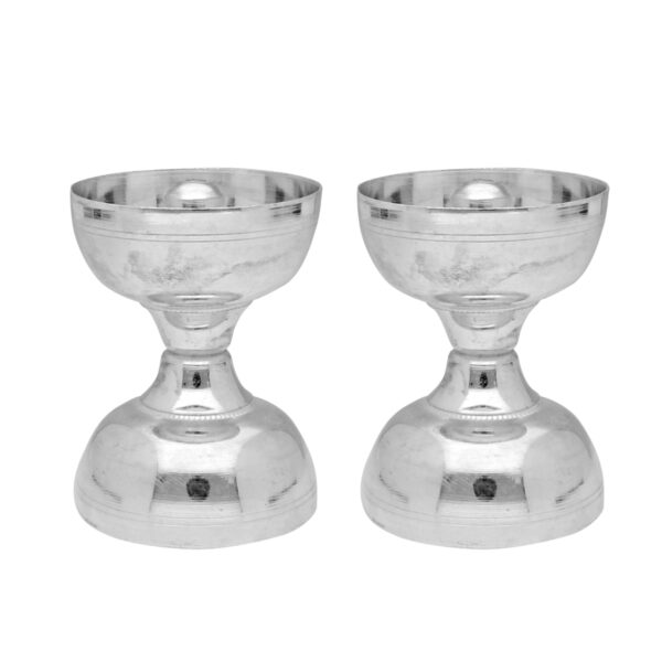 53 Grams Samay Silver Diya's