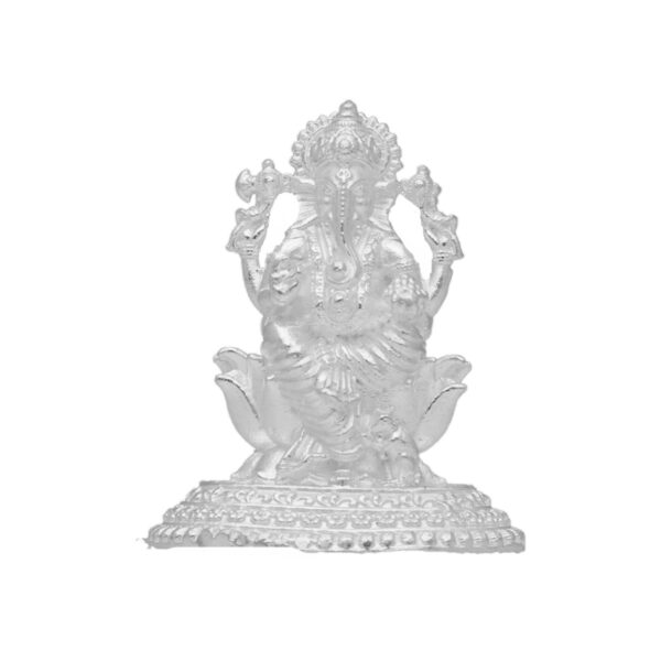 10 Grams Lambodara Silver Idol