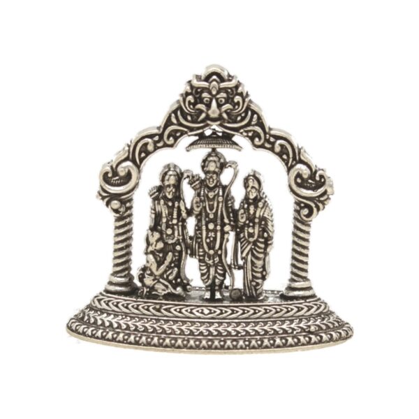 22 Grams Ram Pariwar Silver Idol