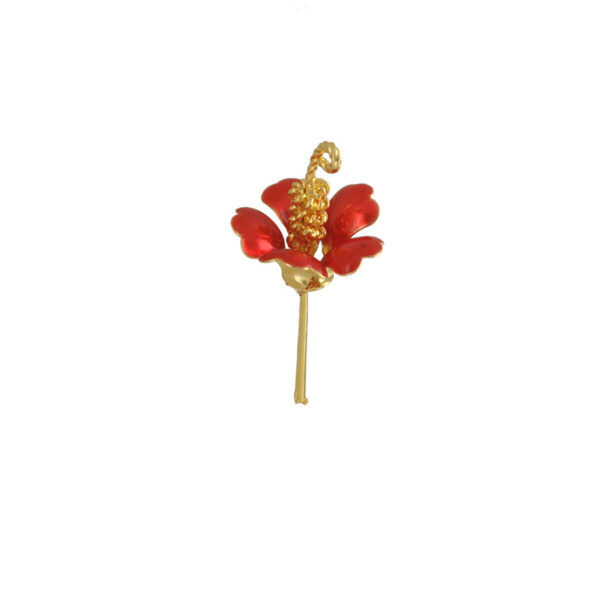 4.06 Grams Hibiscus Silver Flower