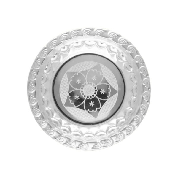 32 Grams Designer Silver Thali