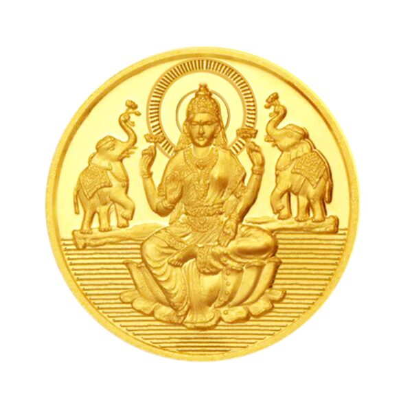 24KT 2 Grams Laxmi Gold Coin