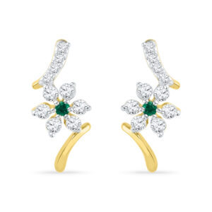 Sparkling Diamond Earrings