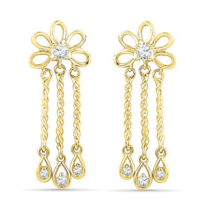 0.10 CaratDiamond Earrings