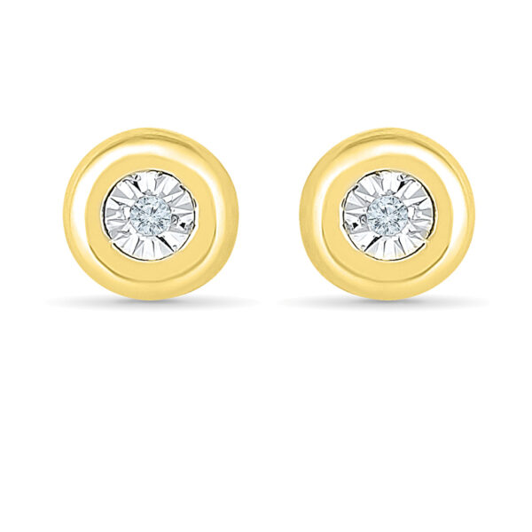 Round Diamond Studs