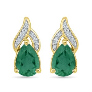 Fantastic Emerald Earrings