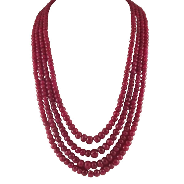 Ruby necklace online outlet