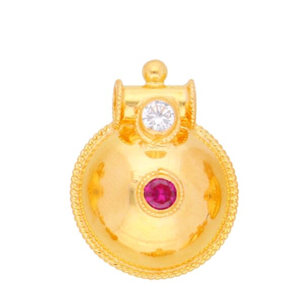 22KT Aayana Style Traditional Gold Pendants