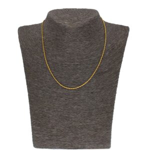 22KT 4.87 Plain Gold Chains