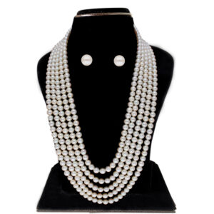 Jabeen 5 Lines Southsea Necklace Set