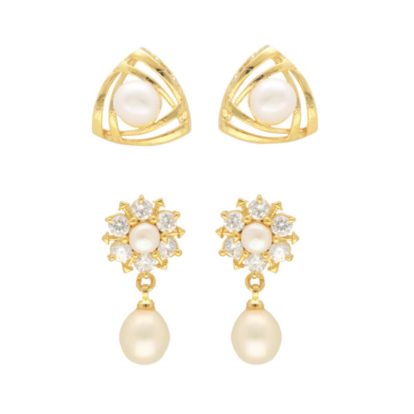 Shalimar Combo Of 2 Pair Earrings