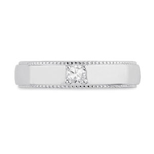 Single Diamond Ring For Mens
