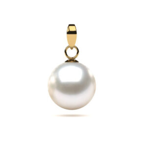 22KT South Sea Natural White Pendant