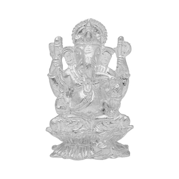 Ganesha Silver Idol