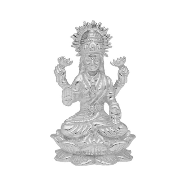 Laxmi Silver Idol