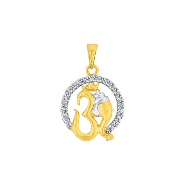 Om Durja Diamond Pendant