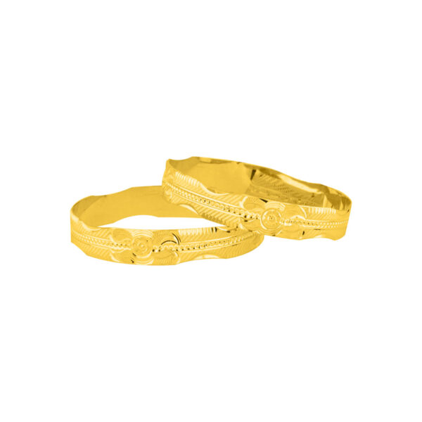 BIS hallmarked 22k (916) Gold Bangle's 50.47 Grams