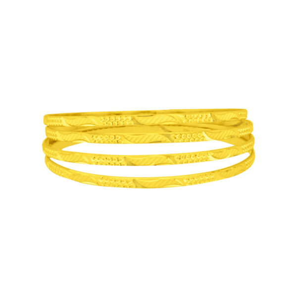 BIS hallmarked 22k (916) Gold Bangle's 35.28 Grams