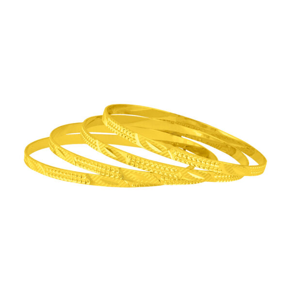 BIS hallmarked 22k (916) Gold Bangle's 40.75 Grams
