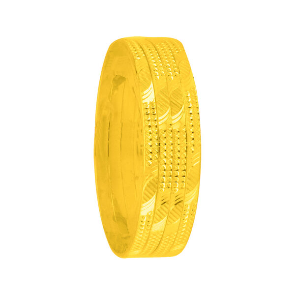 BIS hallmarked 22k (916) Gold Bangle's 40.36 Grams