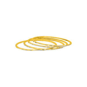 BIS hallmarked 22k (916) Gold Bangle's 48.19 Grams