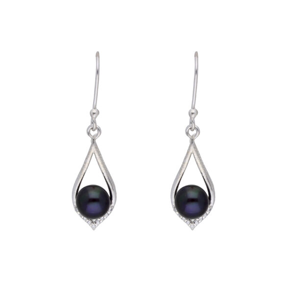 Retro 925 Pearl Earrings