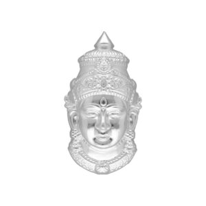 41 Grams Maa Durga Face Silver Idol