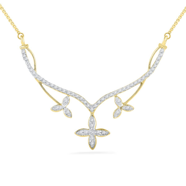 Samantha Diamond Pendant Jagdamba Pearls