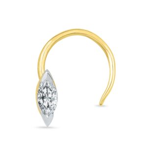Single Diamond Nose Pin