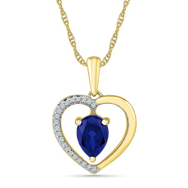 Valuable Blue Sapphire Pendant