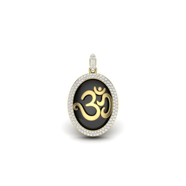 Om diamond pendant designs sales
