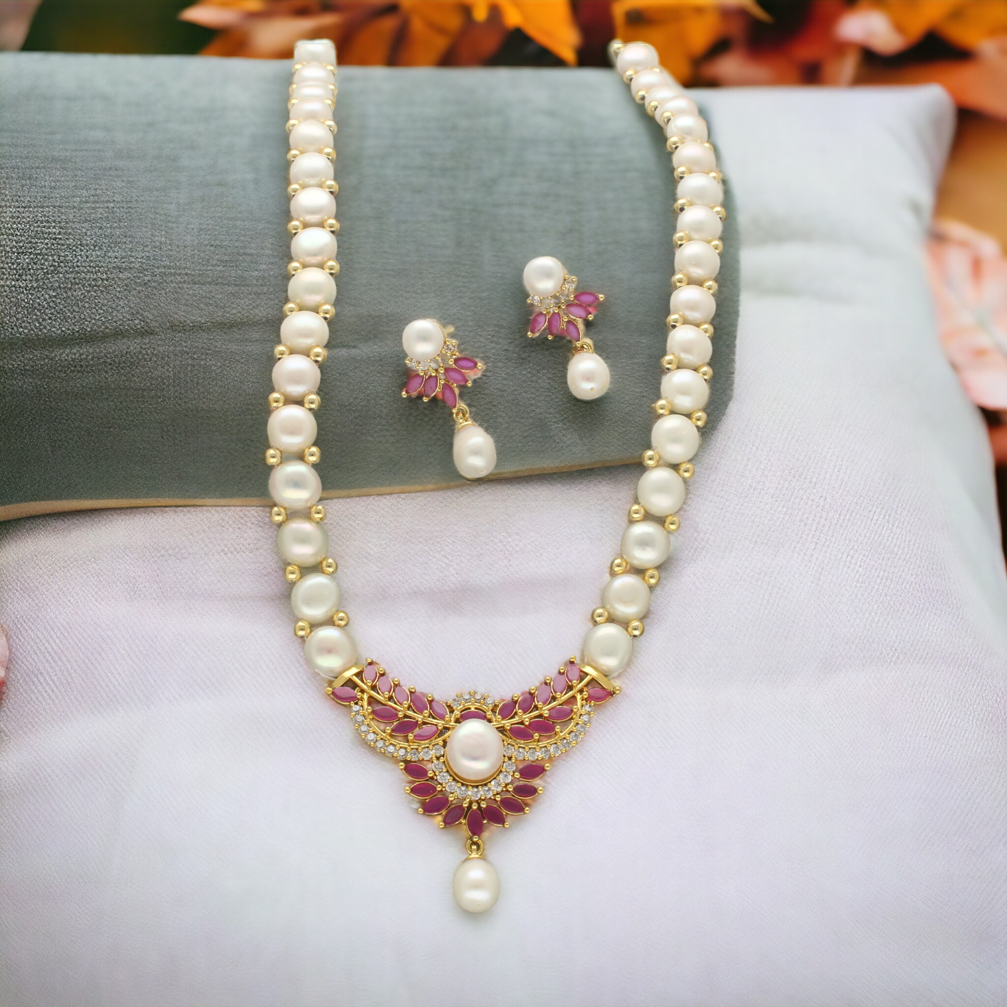 Colorful Pearl Necklace - Trendy Gifts for Her by Talisa