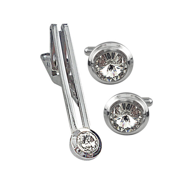 Stylish Cufflinks & Tie-Pin