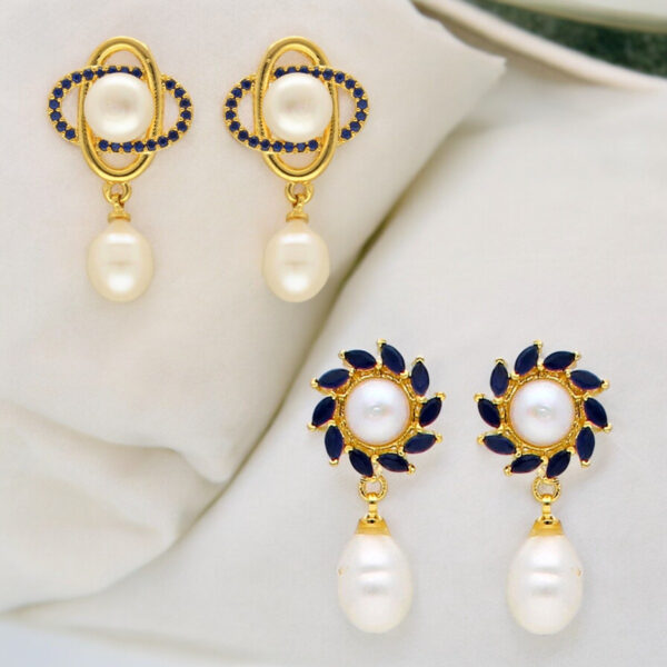 Royal Combo of 2 Pair Earrings