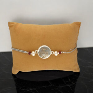 Best Bro Designer Silver Rakhi