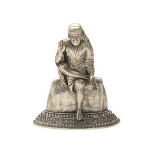 9 Grams Sai Baba Silver Idol
