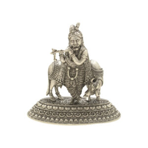 15 Grams krishna Bhagwan Silver Idol