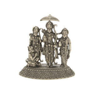 37 Grams Ram Parivar Silver Idol