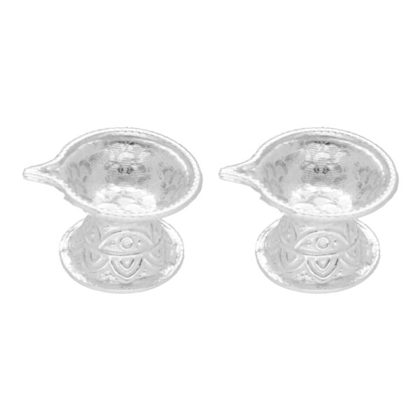 9 Grams Silver Pair Diya