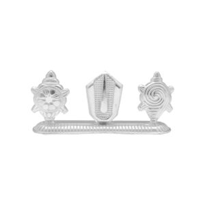 12 Grams Silver Shanku Chankra Namam Incense Holder